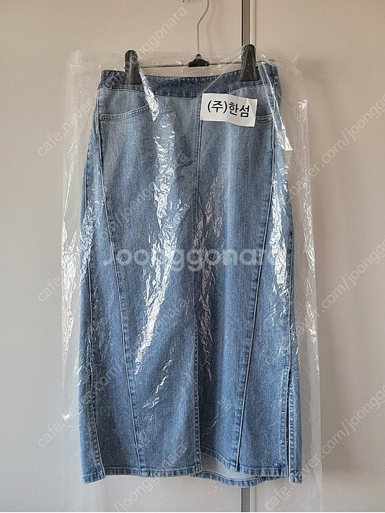 마인 슬릿 데님스커트 팝니다--2